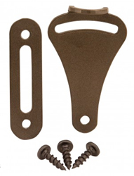 privacy barn door lock bronze